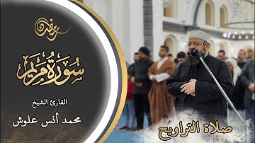 تلاوة مرئية من سورة مريم || الشيخ "محمد أنس علوش" - رمضان 1443هـ