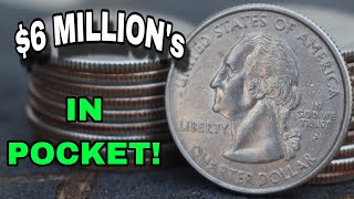 Retire from if have these Top 8 commemorative Quarter Dollar Coins that Could make you millionaire!