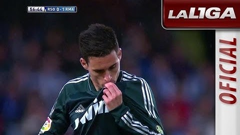 Gol de Callejón (0-2) en el Real Sociedad - Real Madrid - HD
