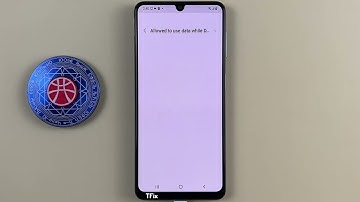 Data saver on Samsung A22 Android 12