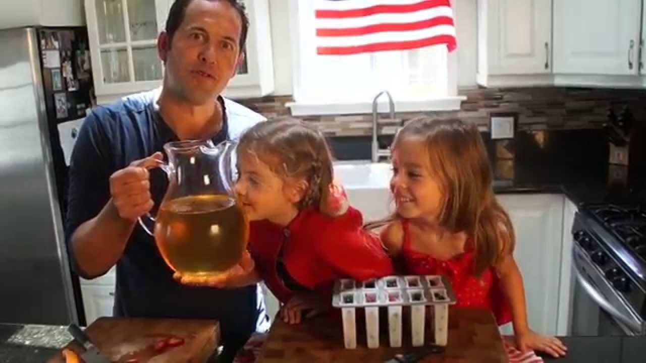 Refreshing Red, White and Blue POPSICLES/ Easy Recipe