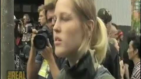 Officer Bubbles vs G20 Shit Disturber