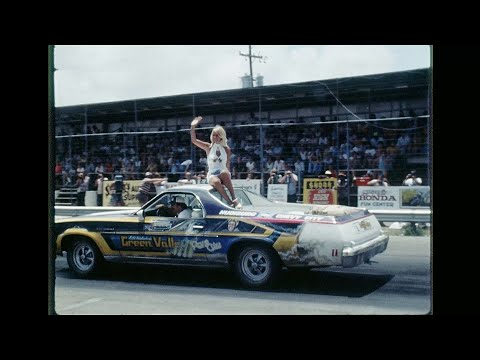 Drag Races At The Green Valley Raceway - July 1976 (Silent)