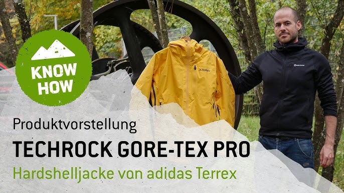 Chaqueta impermeable Terrex Techrock GORE-TEX PRO Active Gold