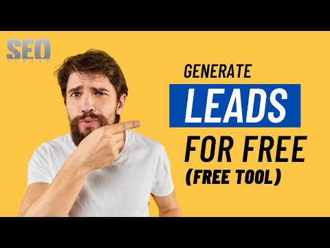 How to Generate Leads For Free with Free Tool