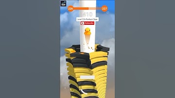 Stack Ball 🔥 Level 226 Perfect Clear in One Go 😱 | Insane Speed Run! #gaming #stackball #games