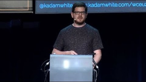 K. Adam White: Data Visualization With The REST API