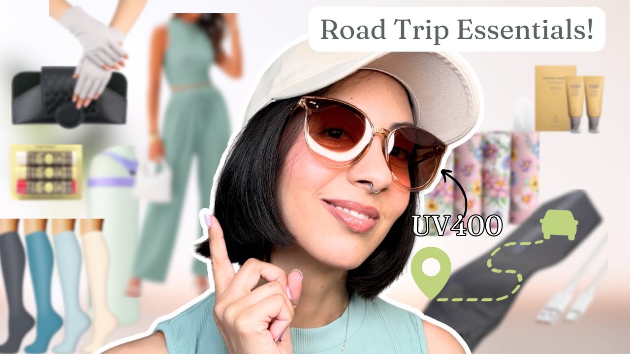 My MUST HAVE Travel Essentials For Road Trips! 🚘😎 - YouTube