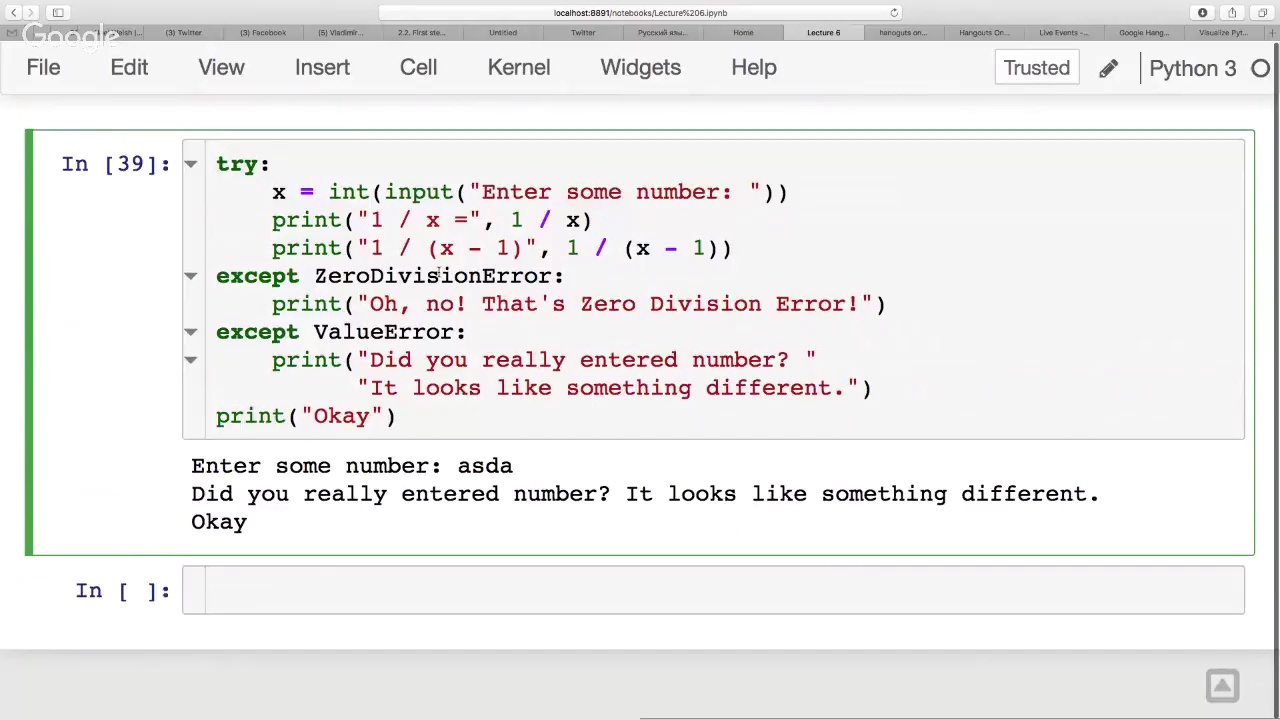 Python Summer 2018 Lecture 6 - YouTube
