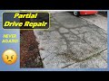 Driveway drainage repair - Lessons learned