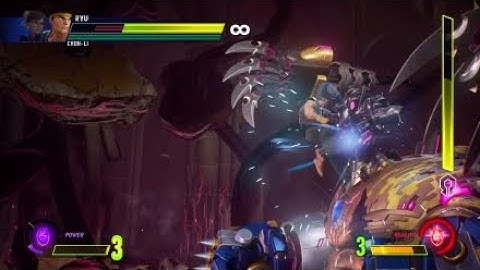 Marvel vs Capcom infinite Ryu and chun li vs Ultron Sigma Ultron omega