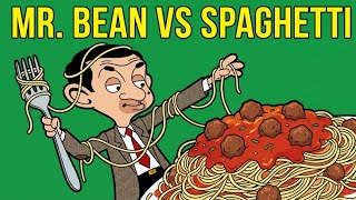 Mr. Bean Vs Spaghetti Funniest Restaurant Slapstick Ever Clic Comedy Scene