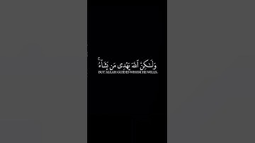 القارئ ياسر الدوسري || انك لا تهدي من أحببت || كروما سوداء