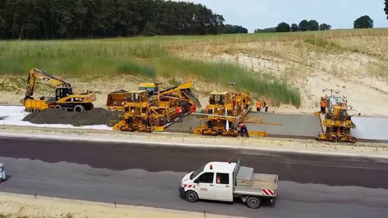 AUTOBAHNBAU A 14 KARSTÄDT - GROß WARNOW ( Full HD)