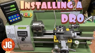 Fitting a DRO on Warco WM180 MINI Lathe