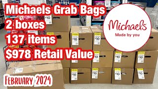 Michaels Grab Bag Unboxing | February 2024