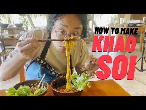 Making the Best Curry Noodles - Khao Soi in Thailand | Jimmy’s Kitchen