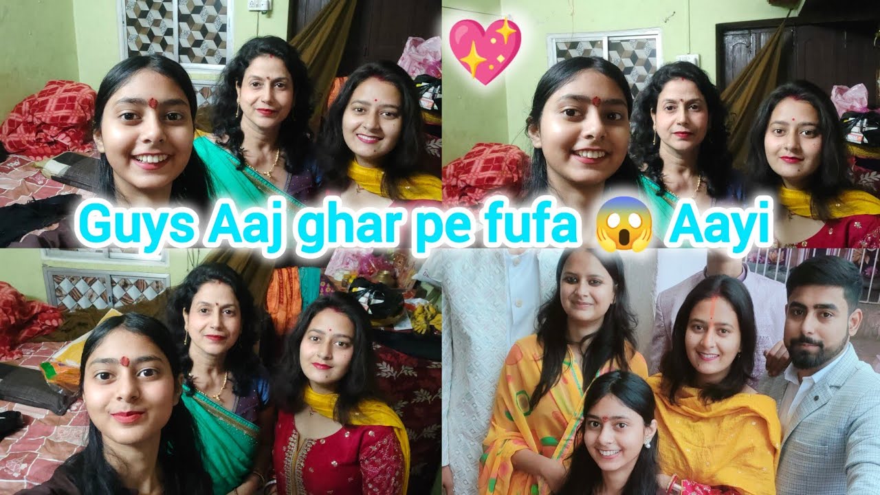 Vlog -137 Guys Aaj ghar pe fufaji Aayi 😱 #trending 