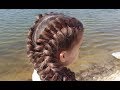 Объемные косы. Обратные французские (голландские) // Voluminous dutch braids