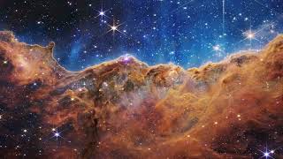 Webb Space Telescope Fly-Through Cosmic Cliffs In The Carina Nebula Nircam Image