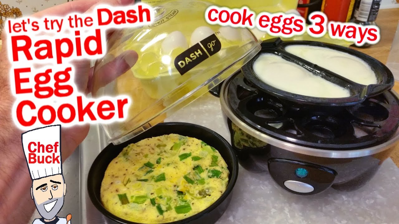 Dash Egg Cooker any good? Steam Eggs 3 Ways 