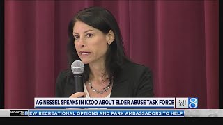Attorney General Dana Nessel discusses Elder Abuse Task Force in Kalamazoo