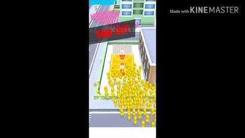 Crowd city Android gameplay.
