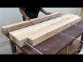 Amazing Woodworking Project From Old House Wood - Idea Build A Simple Tea Table That Anyone Can Do