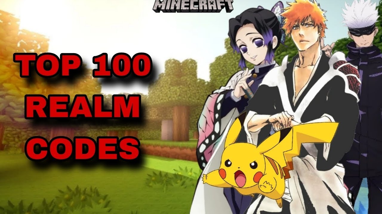 *NEW* TOP 100 BEST REALM CODES FOR MINECRAFT BEDROCK EDITION! - YouTube