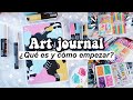 COMIENZA UN ART JOURNAL DESDE CERO sin ser artista - DanielaGmr ✨