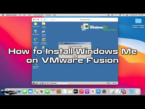 How to Install Windows Me (Millennium) on VMware Fusion 12 in Mac/macOS | SYSNETTECH Solutions