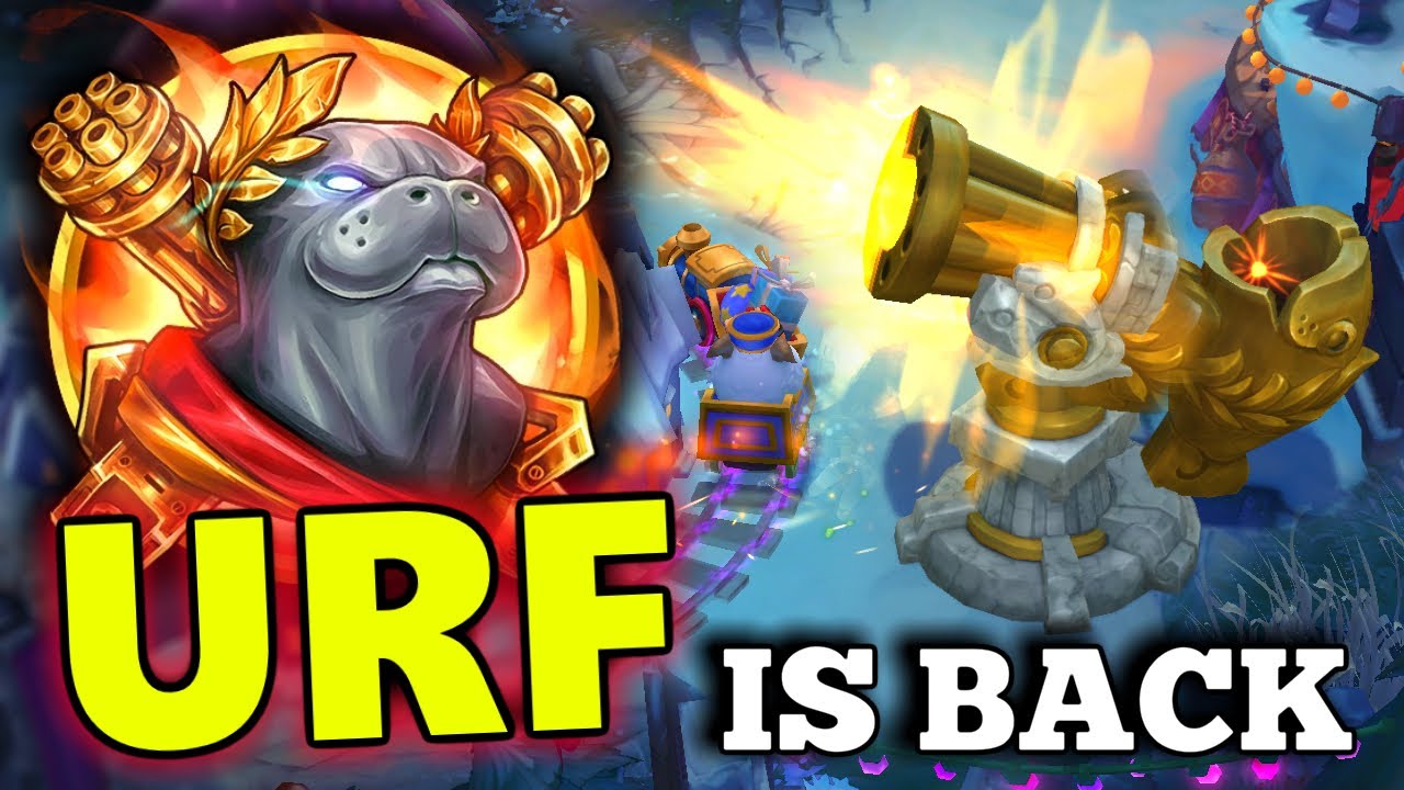 URF IS BACK LoL FUN MONTAGE ARURF 