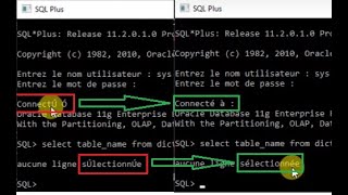 Afficher les accent dans le console oracle. set NLS_LANG=FRENCH_FRANCE.WE8PC850