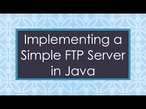 Implementing a Simple FTP Server in Java