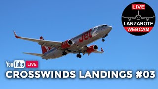 LANZAROTE AIRPORT CROSSWINDS #4 | LanzaroteWebcam