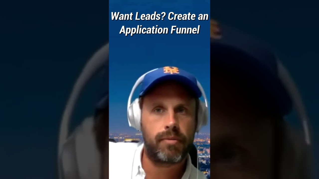 Start Your Strategy With an Application Funnel 🤙 | Sales Funnel Expert