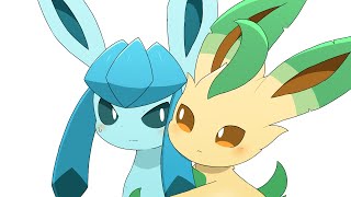 寒い日のグレイシア【ポケモン】