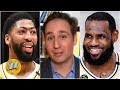 Reacting to Anthony Davis saying LeBron told him the Lakers are his team now | The Jump