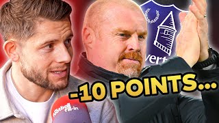Tarkowski EXCLUSIVE on Sean Dyche and Everton Points Deduction