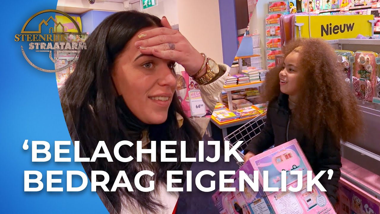 Gezin koopt voor RUIM 600 EURO AAN SPEELGOED! | Steenrijk, straatarm