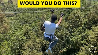 THRILLING Ziplining at The Forest, Kereita