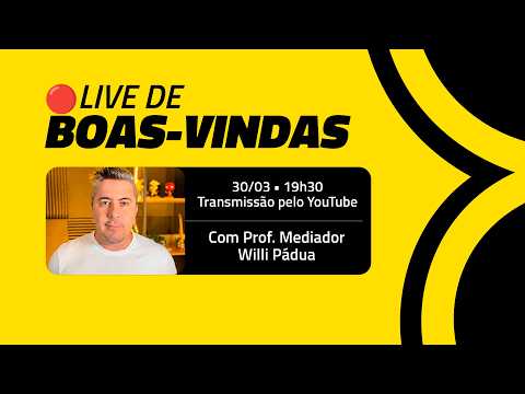 Live de Boas-Vindas — 2026/1 | UNIASSELVI