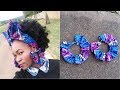 Easy Ankara/African print wax Earrings ft Dropship Dress