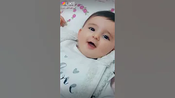 اجمل طفل يقول بابا 