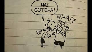 Diary of a wimpy kid intro but book version