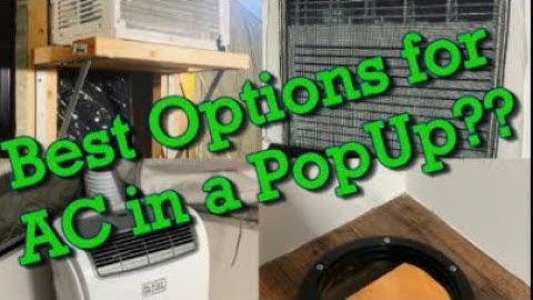 Best AC Options for PopUp Campers
