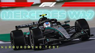 Mercedes W17 Testing around Nurburgring! | F1 Testing