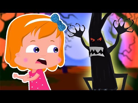 Страшные леса | Хэллоуин рифмы | Детские песни | Kids Halloween Songs | Scary Woods Behind My House