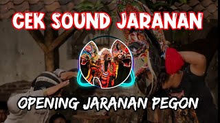 Cek sound Dj Horeg Pegon Jaranan - 69 Project - CEK SOUND OPENING PEGON JARANAN