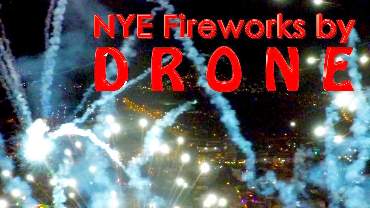 SSL 109 ~ New Years Fireworks filmed from INSIDE with my SPLASH DRONE!